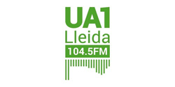 Logo UA1 Lleida 104.5FM